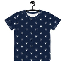 Load image into Gallery viewer, Kids Printed Logo Tee (Navy)