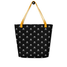 Load image into Gallery viewer, Black Beach Bag