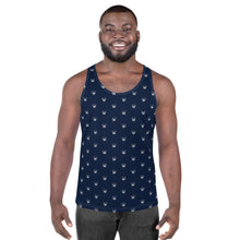 Load image into Gallery viewer, Classic Printed Tank Top (Navy)