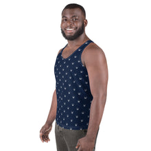 Load image into Gallery viewer, Classic Printed Tank Top (Navy)