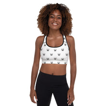 Load image into Gallery viewer, White Sports Bra