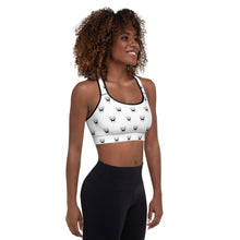 Load image into Gallery viewer, White Sports Bra