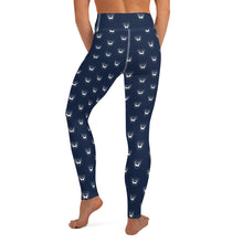 Load image into Gallery viewer, Navy Logo Leggings