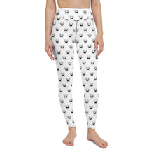 Load image into Gallery viewer, White Logo Leggings