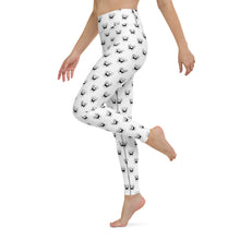 Load image into Gallery viewer, White Logo Leggings
