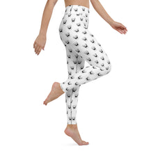 Load image into Gallery viewer, White Logo Leggings