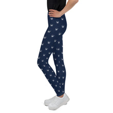 Load image into Gallery viewer, Youth Logo Leggings (Navy)