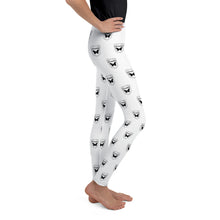 Load image into Gallery viewer, Youth Logo Leggings (White)