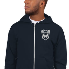 Load image into Gallery viewer, Classic Logo Full Zip (White)