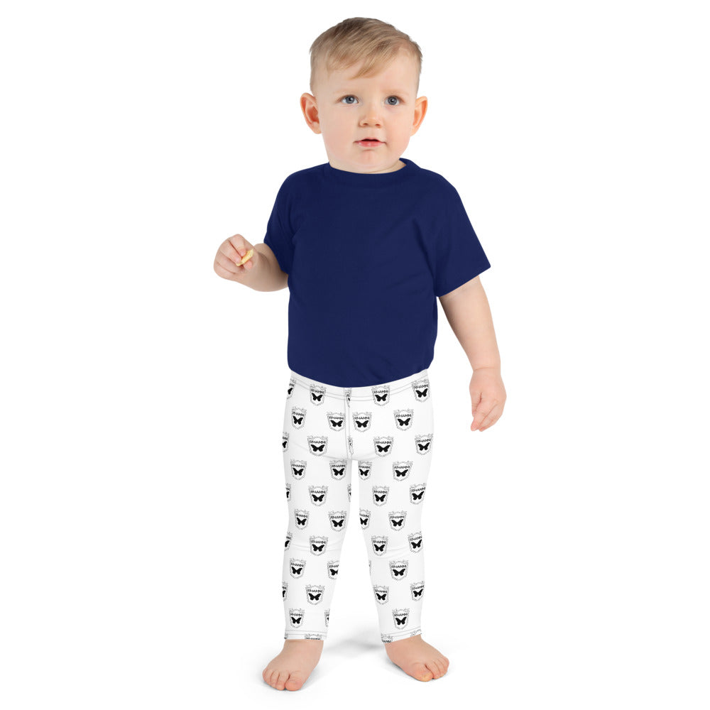 Kid's Logo Leggings (White)