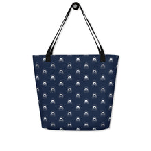 Load image into Gallery viewer, Navy Beach Bag
