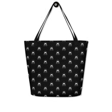 Load image into Gallery viewer, Black Beach Bag
