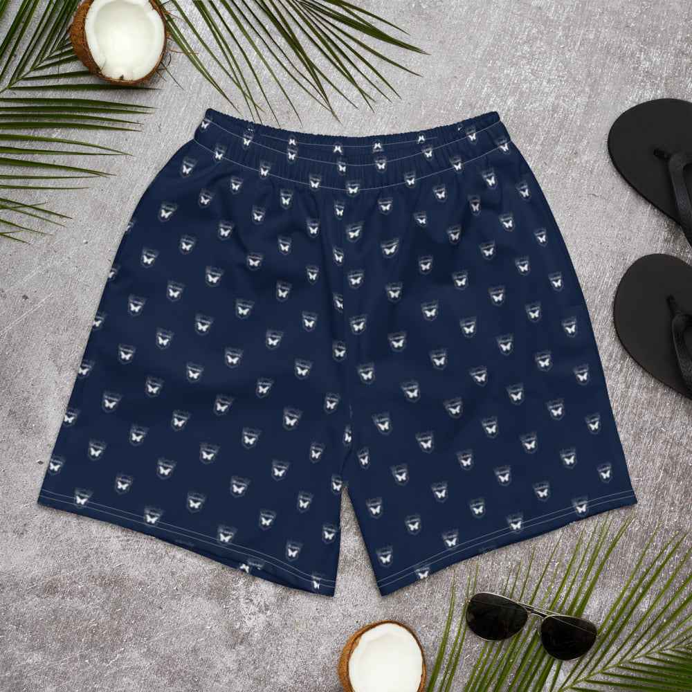 Navy Long Shorts