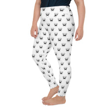 Load image into Gallery viewer, White Logo Leggings (Plus)
