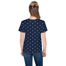 Load image into Gallery viewer, Youth Printed Logo Tee (Navy)
