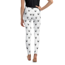 Load image into Gallery viewer, Youth Logo Leggings (White)
