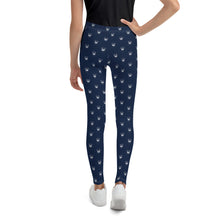 Load image into Gallery viewer, Youth Logo Leggings (Navy)
