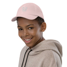 Load image into Gallery viewer, Youth Logo Hat (White)
