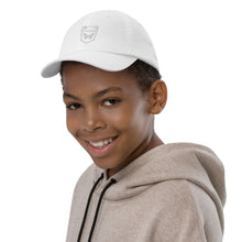 Load image into Gallery viewer, Youth Logo Hat (White)
